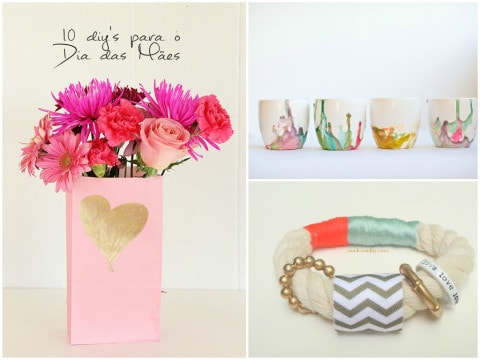 10 DIYs presentes criativos para o Dia das Mães