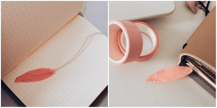 5 formas criativas de marcas as páginas do seu planner pena washi tape