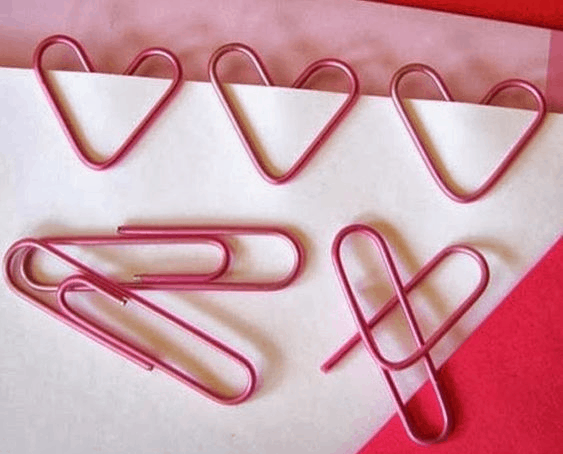 5 formas criativas de marcas as páginas do seu planner clips coração